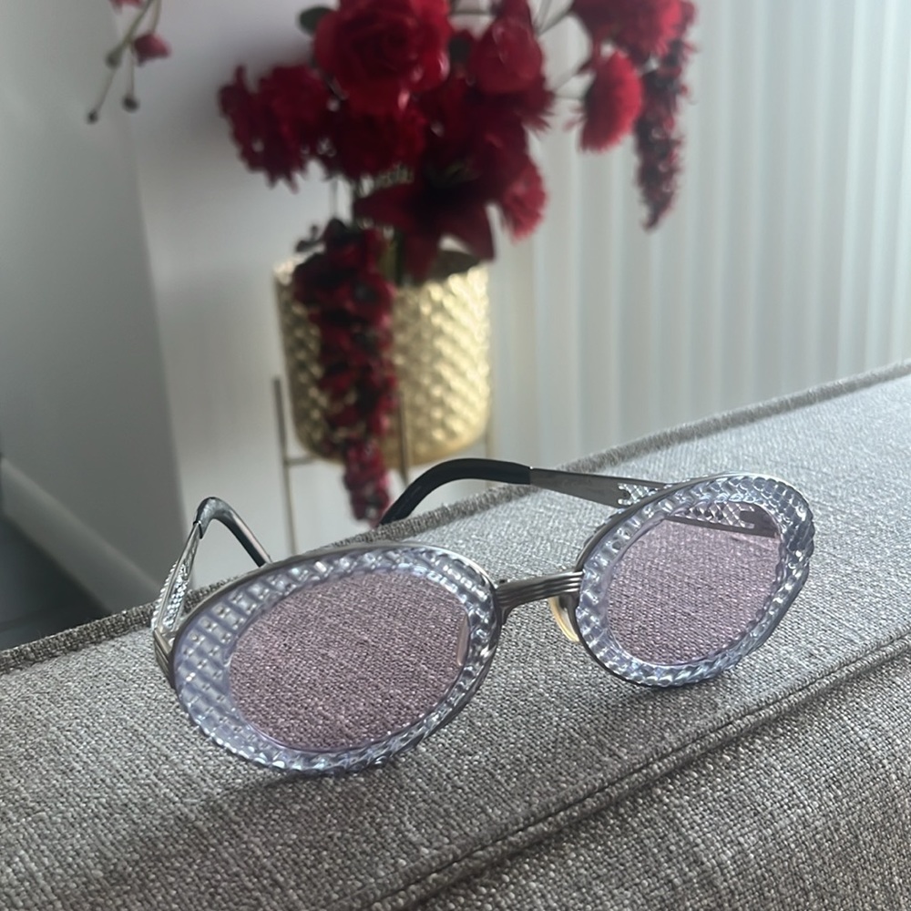 Vintage, Jean-Paul, Gaultier pink and purple frames